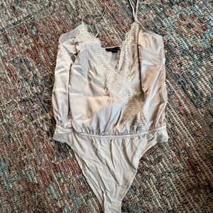 Forever 21 lace body suit, size large